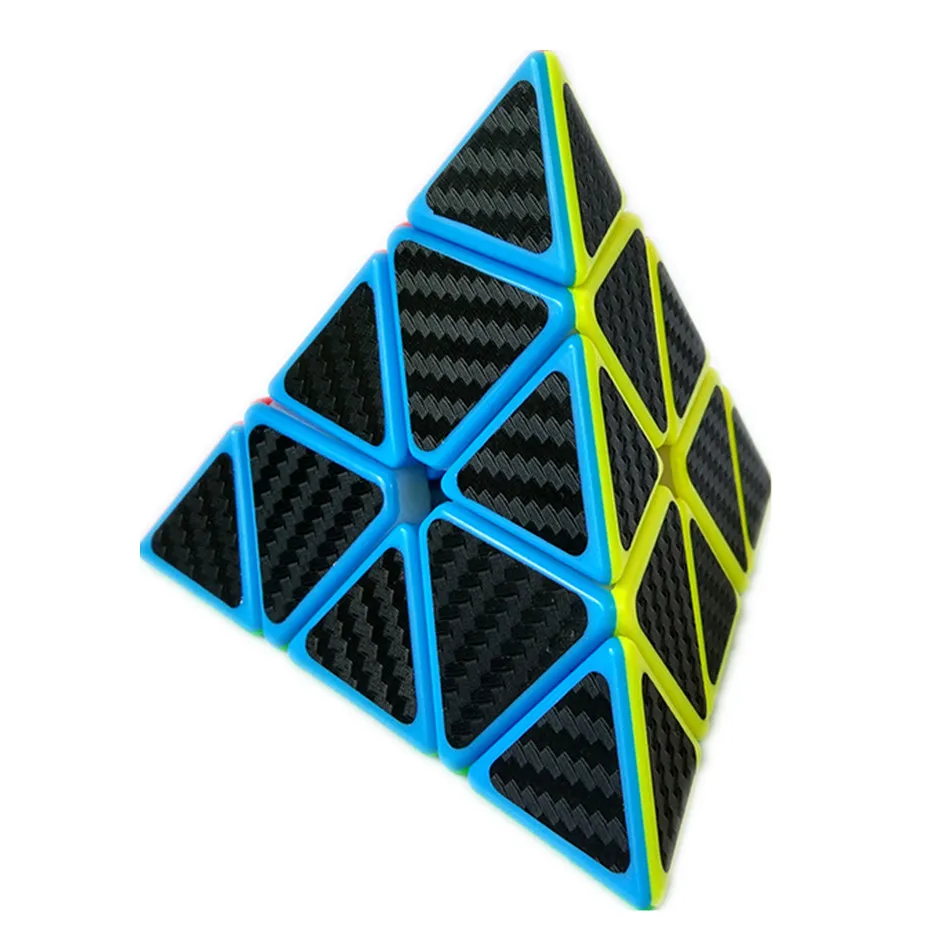 Piramide Rubik Qiyi Pyramix Fibra de Carbono