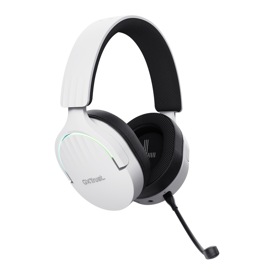 Auriculares Gamer Trust Fayzo Wireless (GXT 491) – 50 mm • 7.1 Virtual • Dual Wireless • RGB