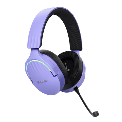 Auriculares Gamer Trust Fayzo Wireless (GXT 491) – 50 mm • 7.1 Virtual • Dual Wireless • RGB