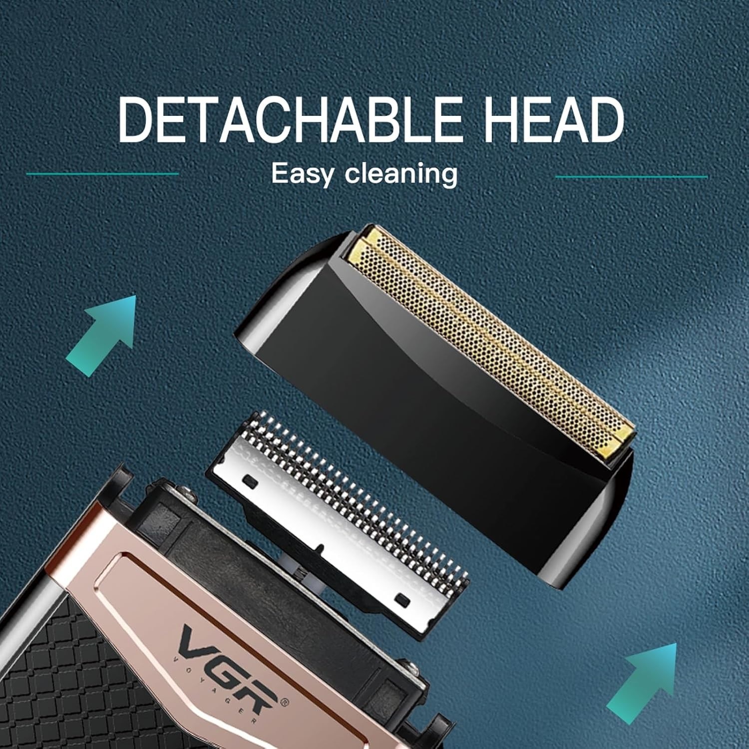 Repuesto de cuchilla Vgr R331 Acero Inoxidable durabilidad y calidad para tu Piel