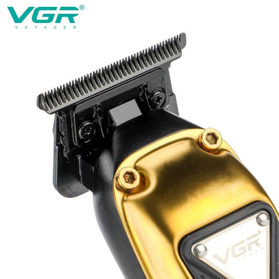Maquina Patillera Recargable Inalámbrica Barberia Profesional VGR 913 Trimmer - Tienvir