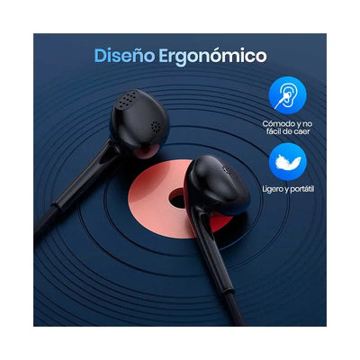 Audífonos In-ear Manos Libres Alámbrico Tipo Usb C AUT 124 - Tienvir