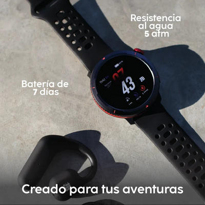 Cubitt x Reebok Smartwatch Gen2 AMOLED con GPS Negro - Tienvir