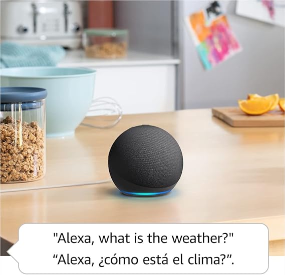 Echo Dot 5ª generación — Alexa, altavoz inteligente compacto
