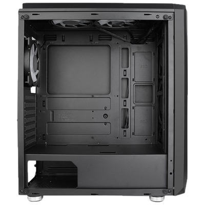 GABINETE ICEBERG CRYSTAL G11 + 4 VENTILADORES - Tienvir