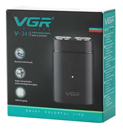 RASURADORA MINI VGR V341 RECARGABLE - Tienvir