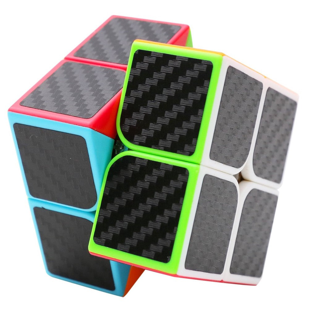Cubo Rubik 2x2 Fibra de Carbono Qiyi