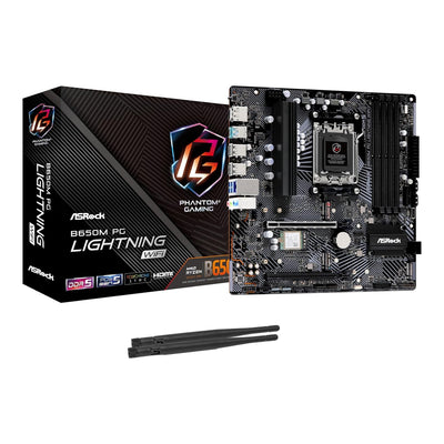 Placa Madre AsRock B650M Pg Lightning WIFI - Tienvir