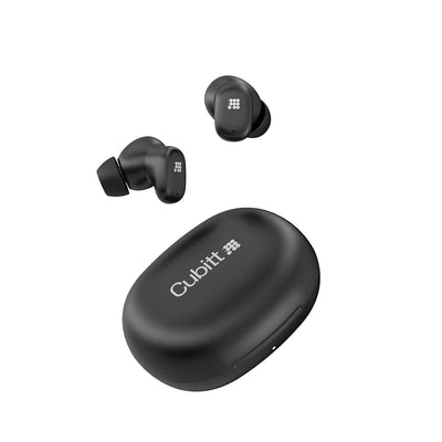 Cubitt Power Buds – Auriculares Inalámbricos con Cancelación de Ruido y Estuche de Carga - Tienvir