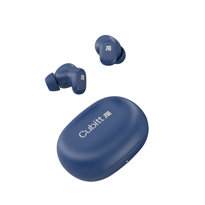 Cubitt Power Buds – Auriculares Inalámbricos con Cancelación de Ruido y Estuche de Carga