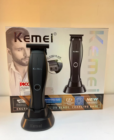 Maquina Cortadora De Pelo Profesional Inalámbrica Original Kemei KM-2295 Con Base De Carga - Tienvir