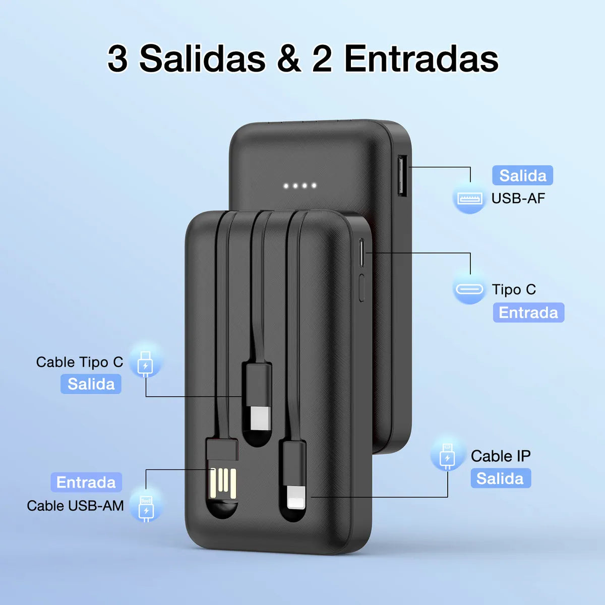 Power bank GAR261 5000 mAh - Tienvir
