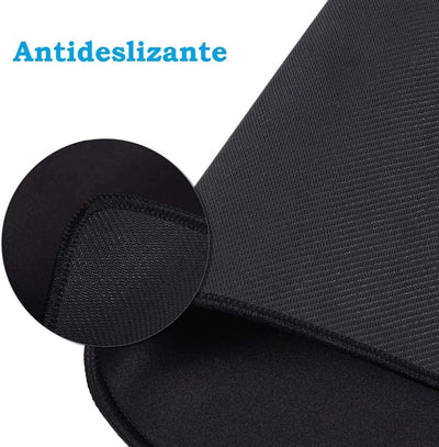 Pad Mouse Antideslizante 80 cm x 30 cm Negro - Tienvir