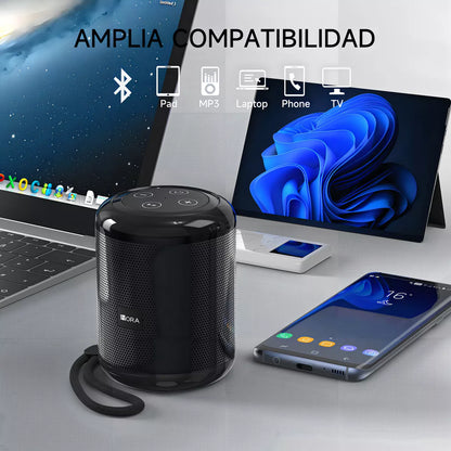 Parlante Bluetooth Portátil 1Hora Altavoz Inalámbrico Portátil con USB/TF/AUX BOC062