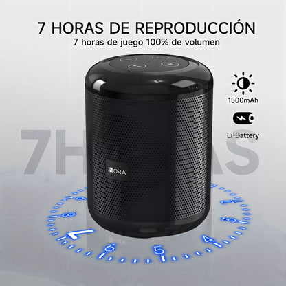 Parlante Bluetooth Portátil 1Hora Altavoz Inalámbrico Portátil con USB/TF/AUX BOC062