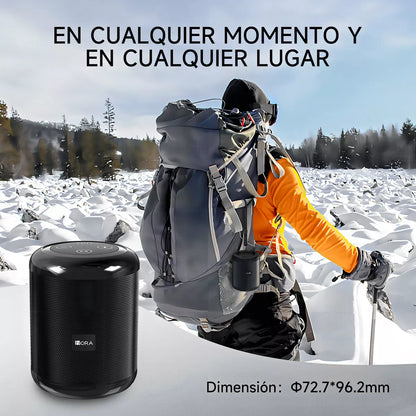 Parlante Bluetooth Portátil 1Hora Altavoz Inalámbrico Portátil con USB/TF/AUX BOC062