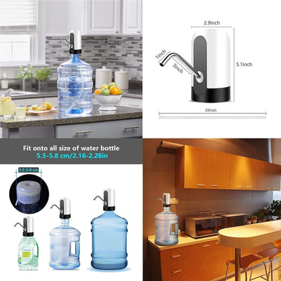 Dispensador Automático Eléctrico de Agua para Cualquier Botellón - Tienvir