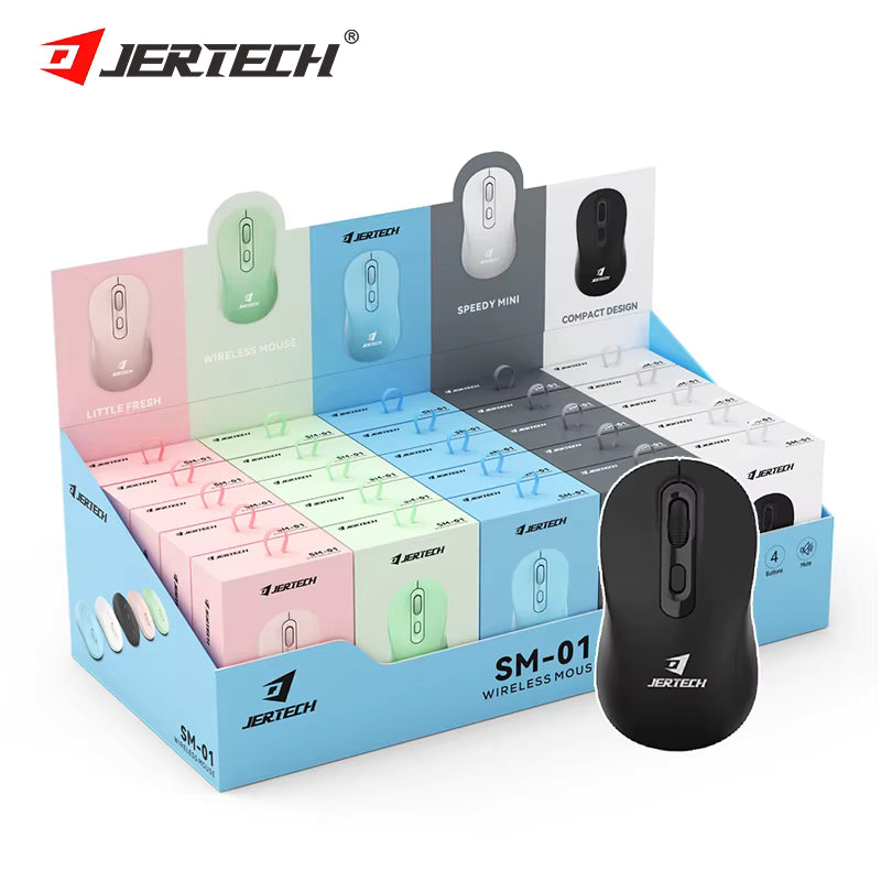 Jertech SM-01 – Mouse inalámbrico 2.4 GHz