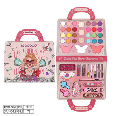 Set De Maquillaje En Cartera Para Niñas 8589 - Tienvir