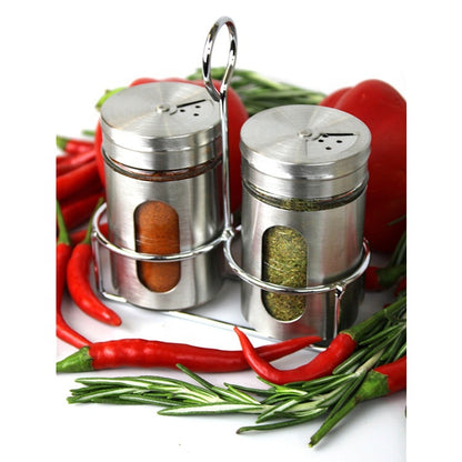 Set Especiero Duo Metálico