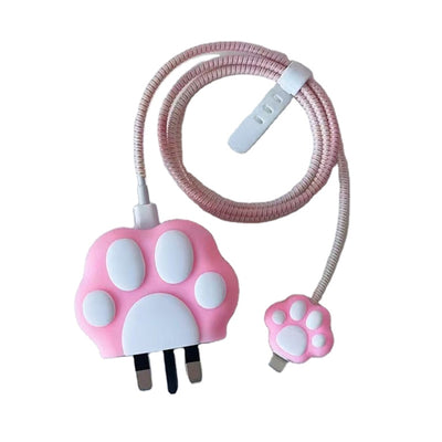 Protector para Cable y Cargador USB Antidoblez de Silicona