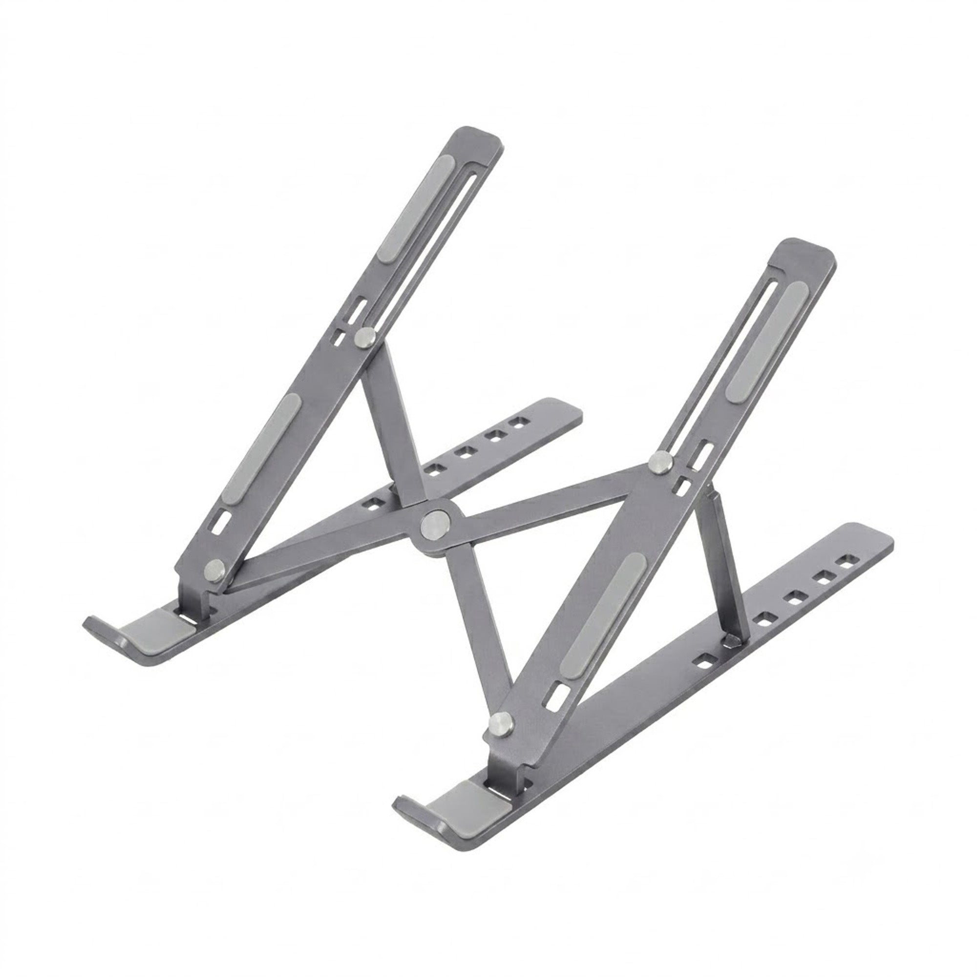 Soporte Metálico Reclinable para Computador Portátil con Altura Ajustable