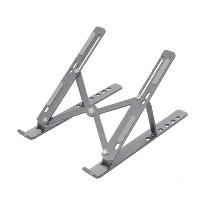 Soporte Metálico Reclinable para Computador Portátil con Altura Ajustable