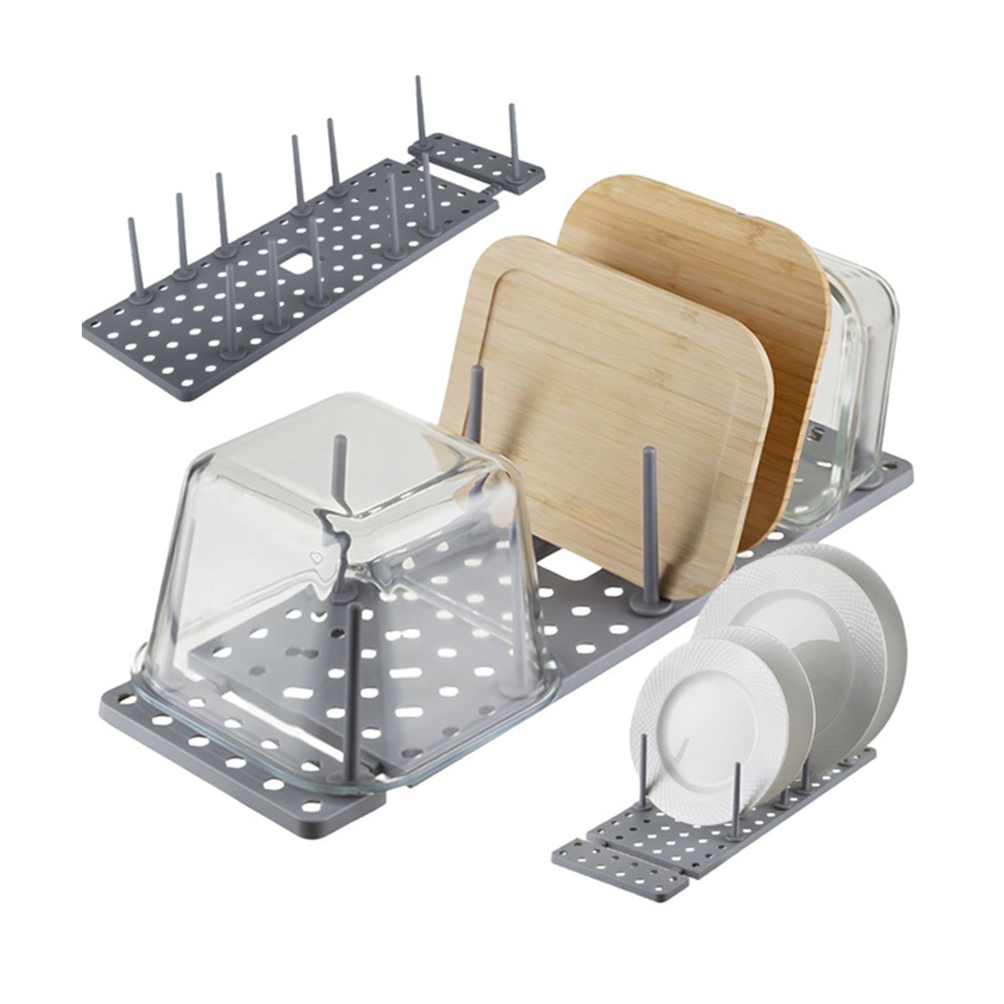 Organizador Ajustable para Gavetas de Cocina con Divisores Expandibles