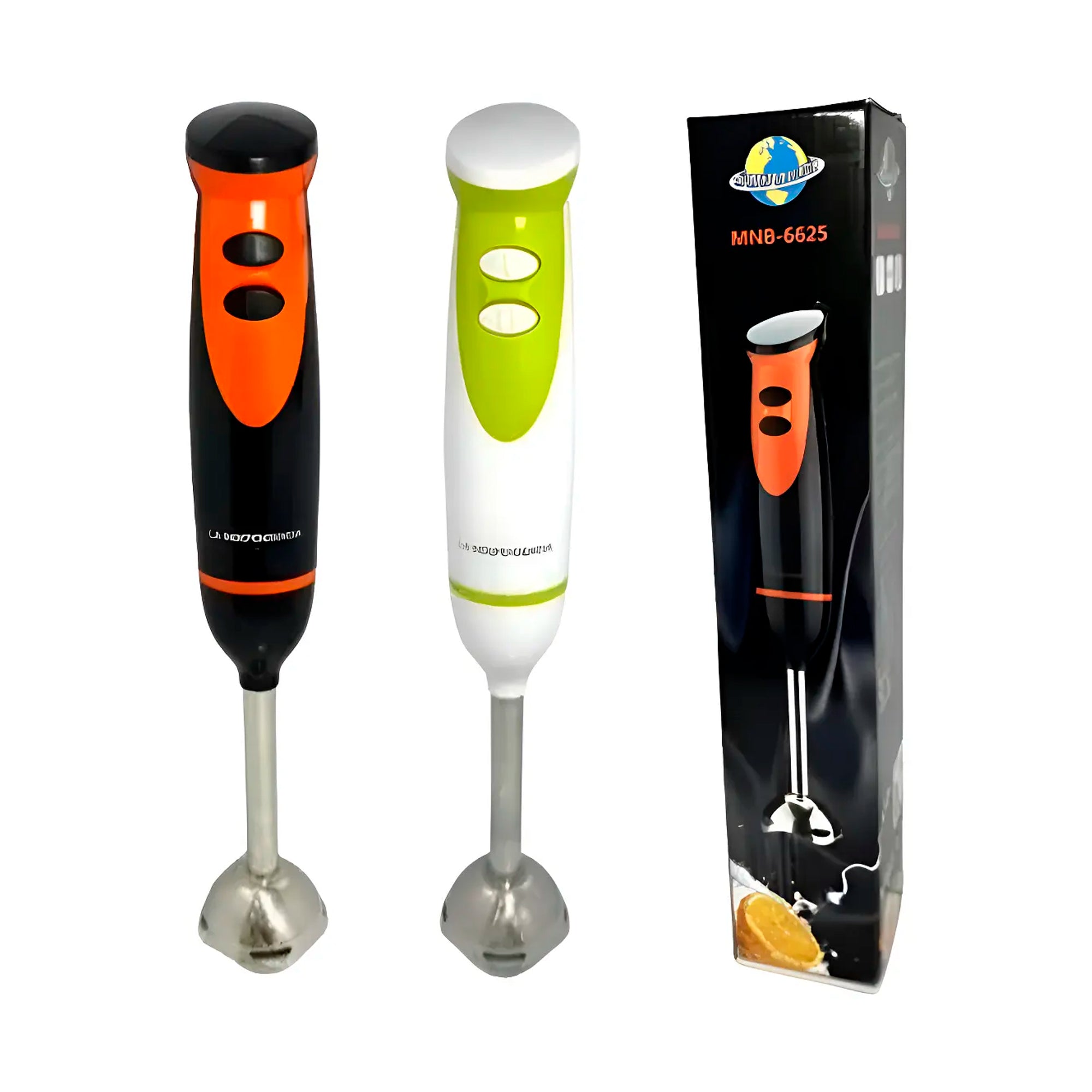 Batidora de Inmersión MNB-6625 500W con Cuchillas de Acero Inoxidable - Tienvir