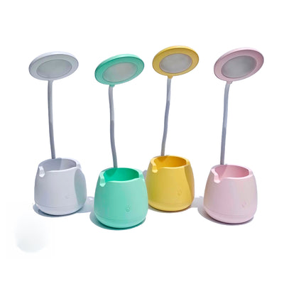 Lámpara LED de Escritorio Recargable MS-13 con Brazo Flexible - Tienvir