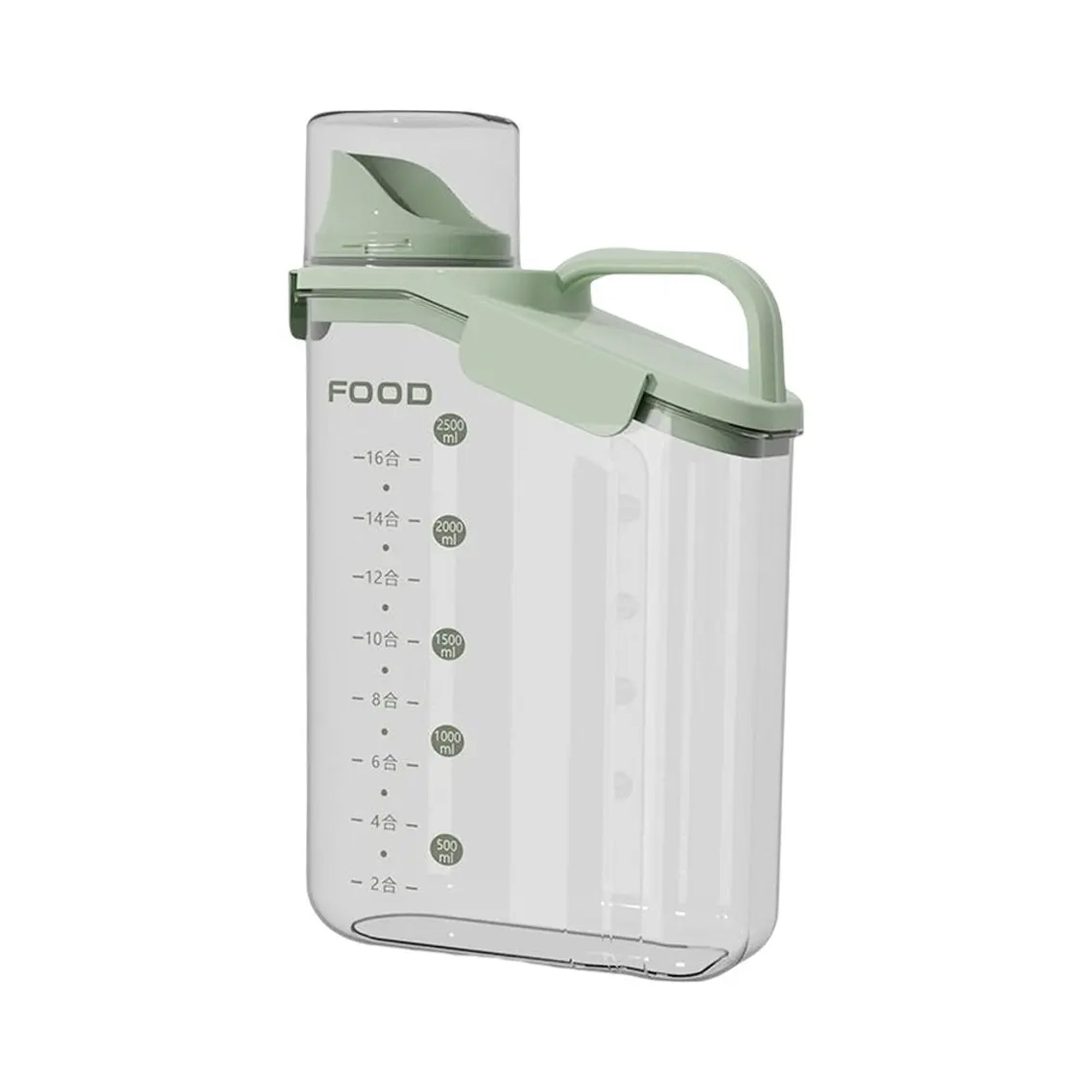 Contenedor Hermético de Almacenamiento 1800 ml con Dispensador y Tapa Sellada