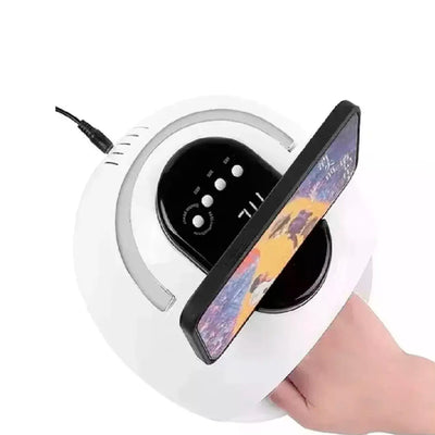 Lámpara UV/LED para Uñas Z9 con Soporte para Celular y Pantalla Digital - Tienvir