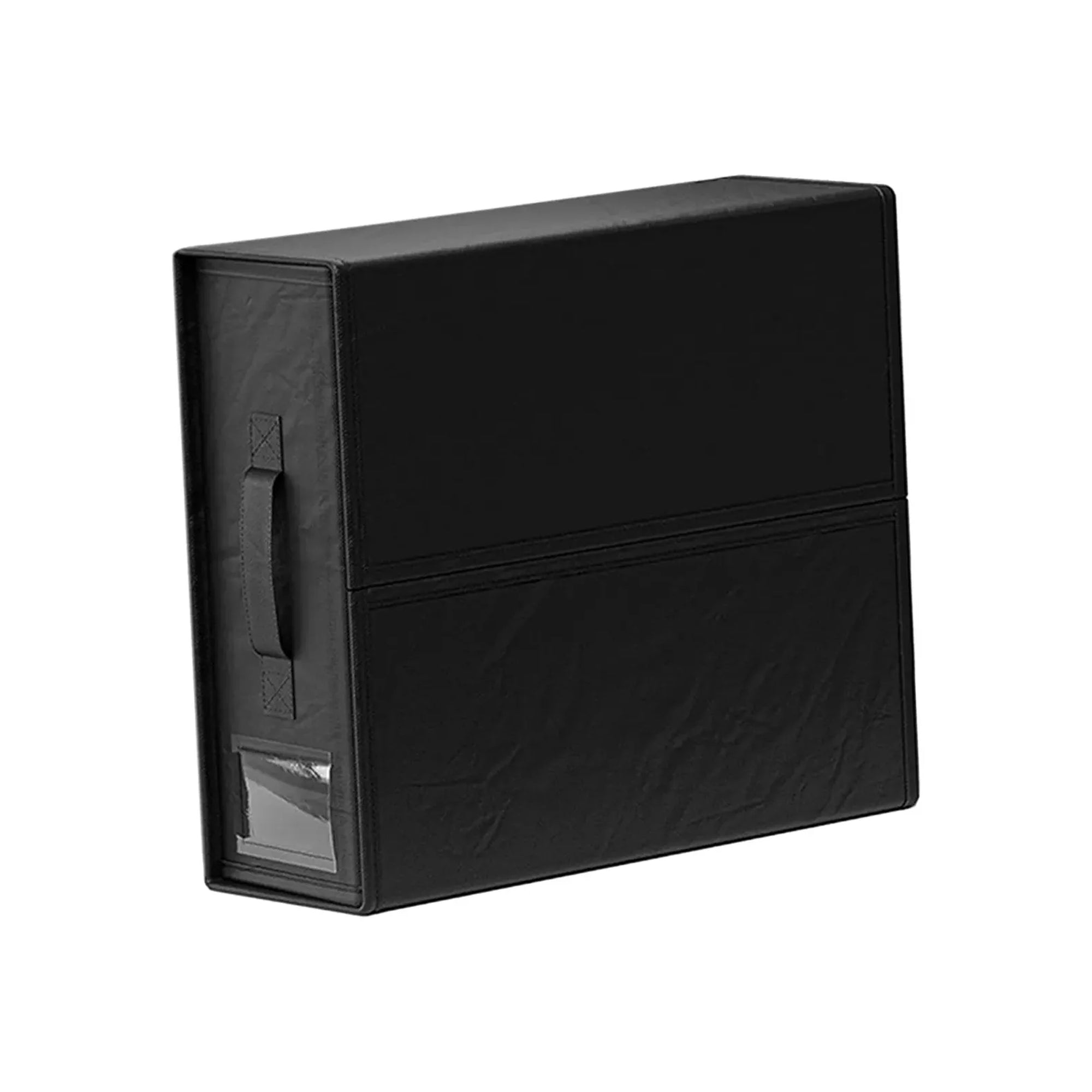 Organizador de Tela Oxford para Ropa de Cama con Ventana Transparente y Cremallera