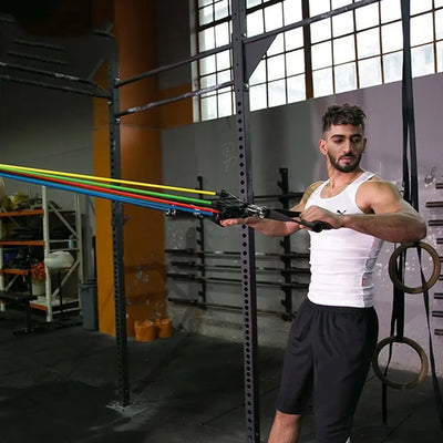 Set de Bandas de Resistencia para Gimnasio en Casa