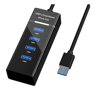 Hub USB 3.0 SuperSpeed de 4 Puertos