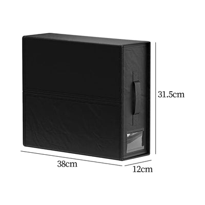Organizador de Tela Oxford para Ropa de Cama con Ventana Transparente y Cremallera