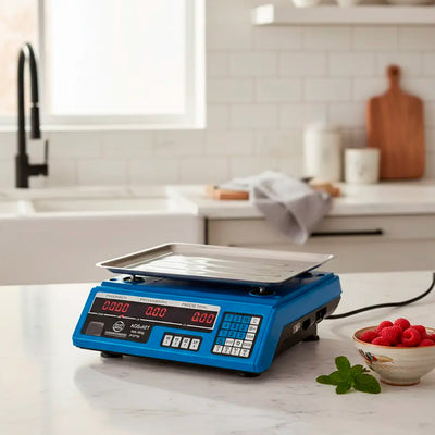 Báscula Digital Comercial ACS-A9T 40KG con Pantalla LCD - Tienvir