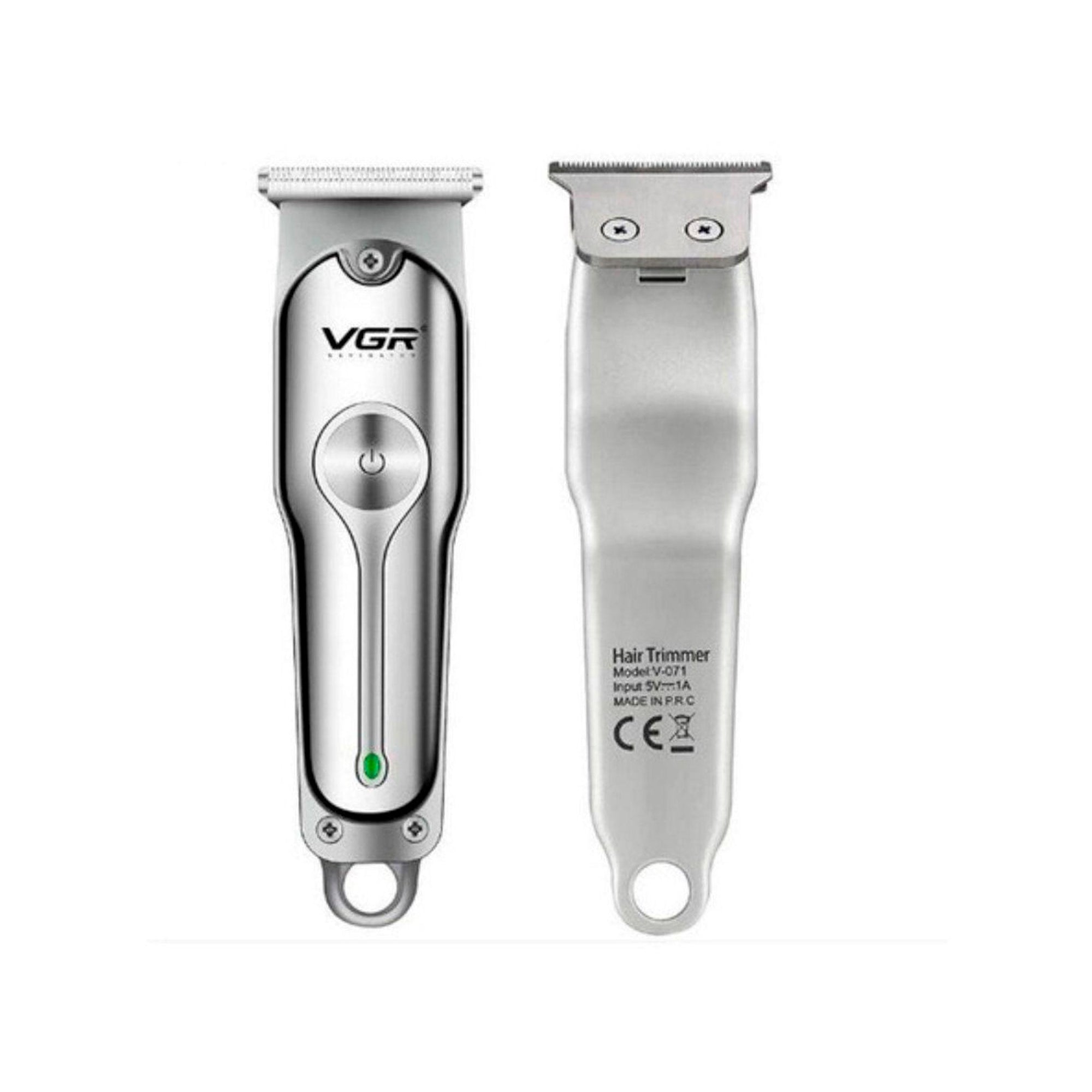 Patillera VGR V-071 Recargable – Precisión Profesional Barba y Contornos - Tienvir