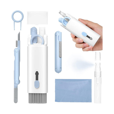 Kit de Limpieza 7 en 1 para Audífonos, Teclados y Celulares