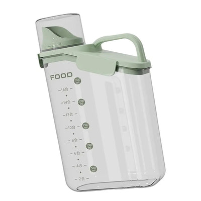 Contenedor Hermético de Almacenamiento 1800 ml con Dispensador y Tapa Sellada