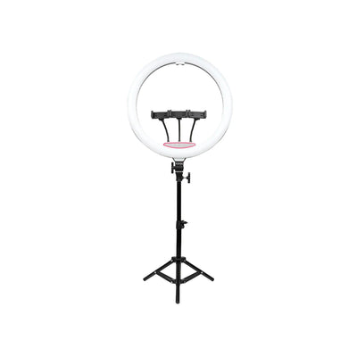 Aro de Luz LED RGB LJJ 45cm con Soporte para Celular