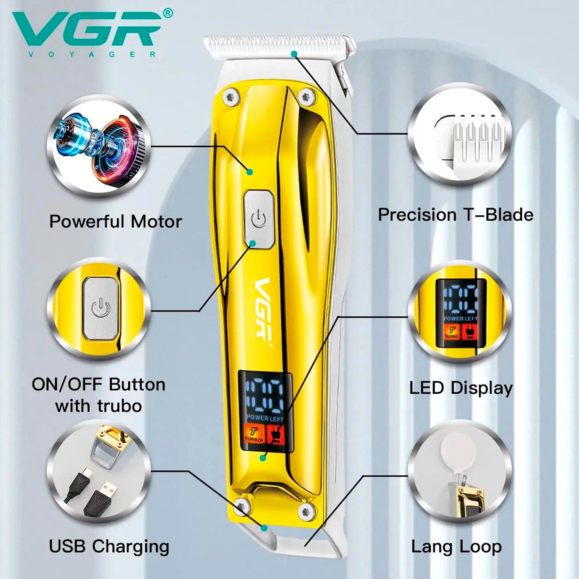 Patillera VGR V-956 Profesional – Precisión y Control Total - Tienvir