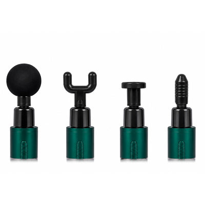 Massage Pro – Pistola Masajeadora Inalámbrica 4 Cabezales - Tienvir