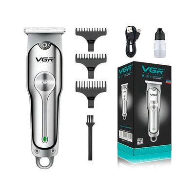 Patillera VGR V-071 Recargable – Precisión Profesional Barba y Contornos - Tienvir