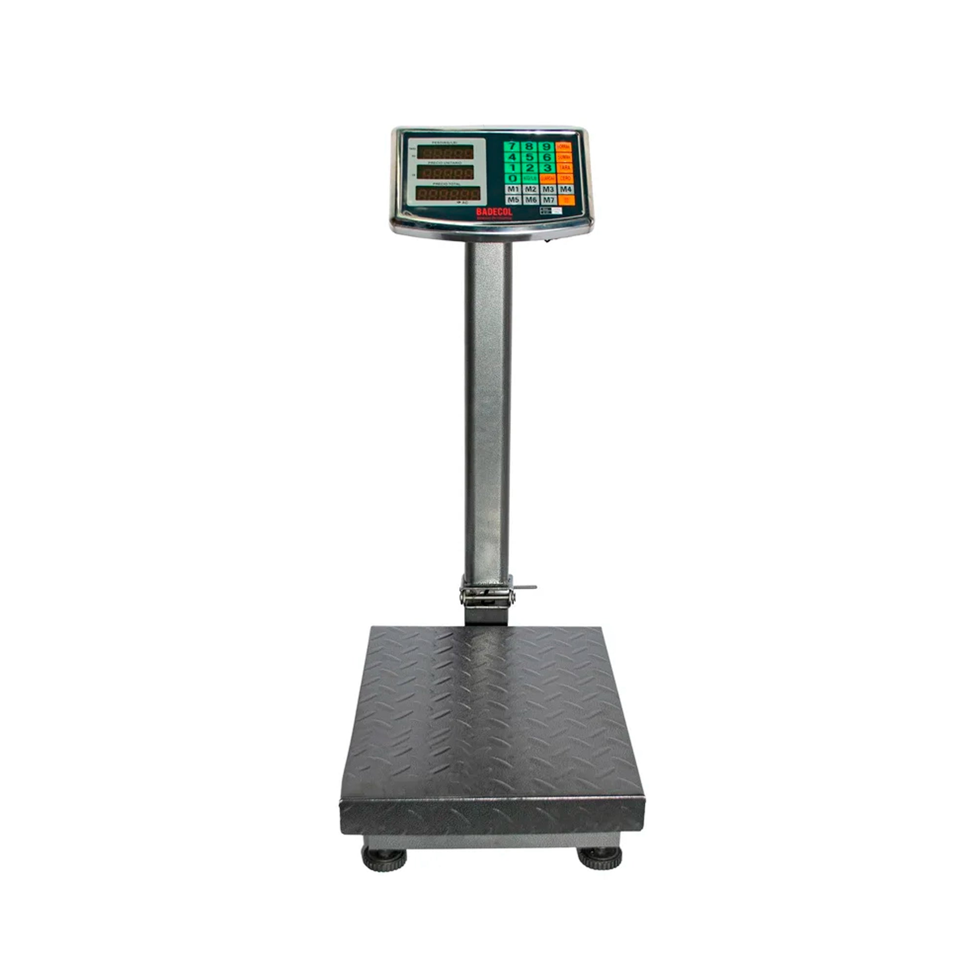 Báscula Digital de Plataforma TCS-K1 100KG Recargable con Pedestal - Tienvir