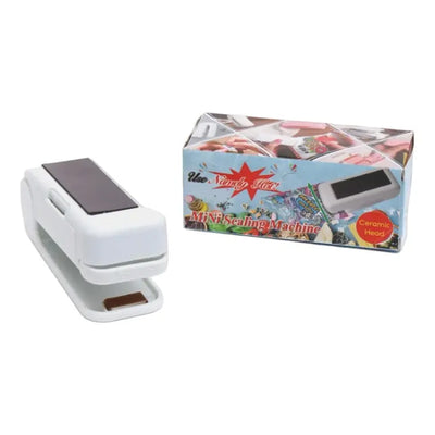 Selladora Mini para Bolsas MJP-198 Recargable con Calentamiento Instantáneo