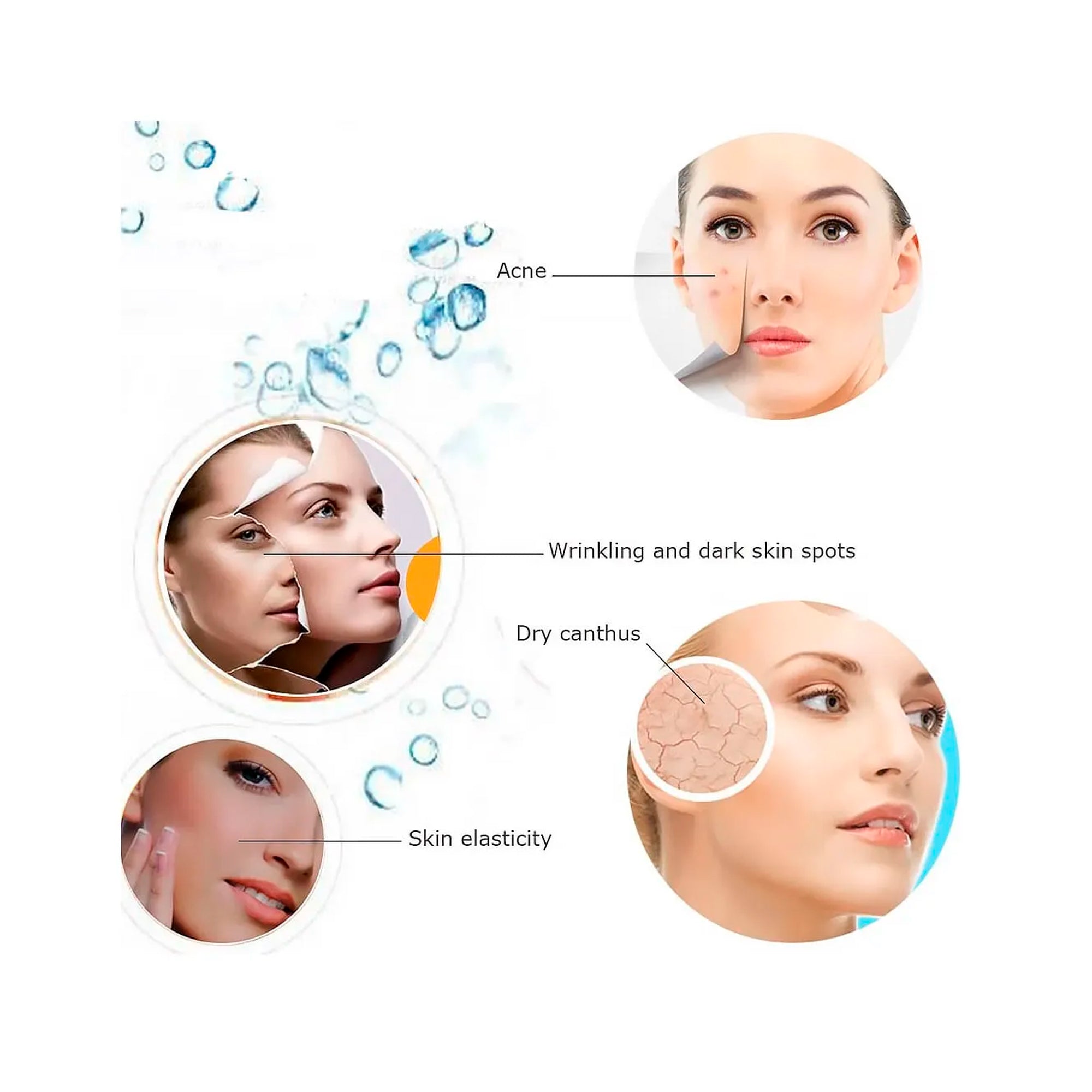 Vaporizador Facial BY1078 Sauna Facial para Limpieza Profunda - Tienvir