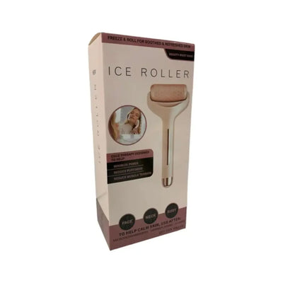 Rodillo Facial Ice Roller de Crioterapia con Gel Refrigerante Reutilizable