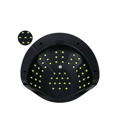 Lámpara UV/LED para Uñas Z9 con Soporte para Celular y Pantalla Digital - Tienvir