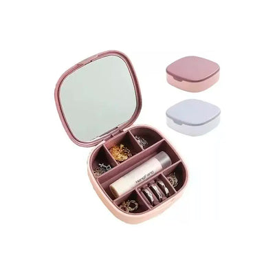 Joyero Organizador de Joyas con Espejo LD-988 Multifuncional - Tienvir